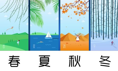 春夏秋冬四个季节各有什么特点?