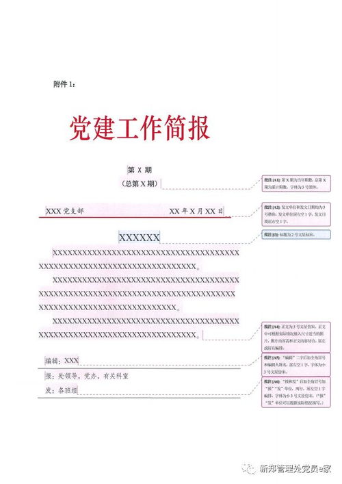 公文写作简报的格式