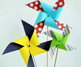 儿童手工风车怎么做?，手工风车儿童手工制作