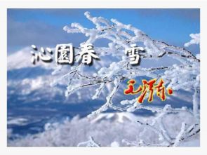 沁园春·雪公开课优秀ppt课件