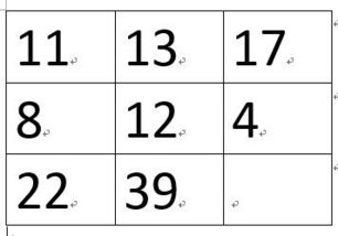 九宫格填数字横竖斜结果一样，九宫格填数字技巧1-9