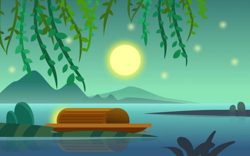 京口瓜洲一水间间，京口瓜洲一水间下一句是啥