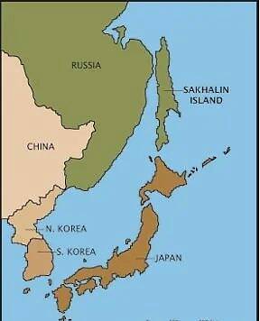 萨哈林岛森林的主要类型