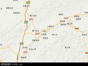 代县地图全图高清版，代县地图导航