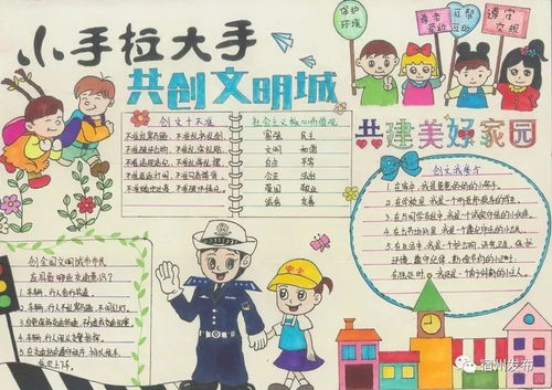 文明的手抄报怎么画
