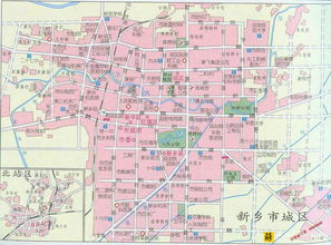 新乡地图区域划分图，新乡地铁站在哪