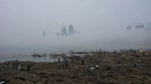 海市蜃楼的图片真实存在吗，海市蜃楼诡异女子