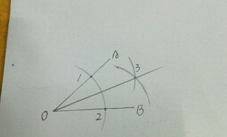 角平分线怎么画尺规作图原理，三角形的角平分线怎么画