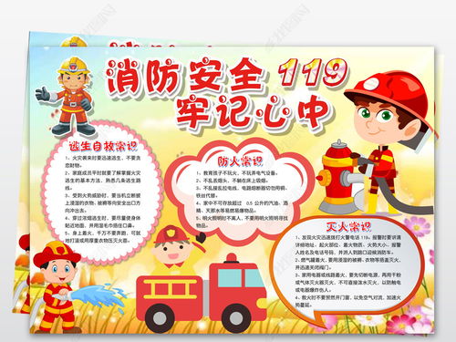 消防安全手抄报大全