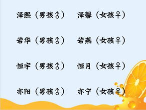 宝宝取个好名字有哪些?