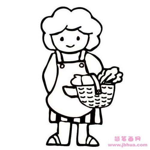 我的好妈妈怎么画