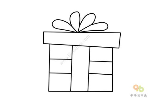圣诞礼物怎么画漂亮简单