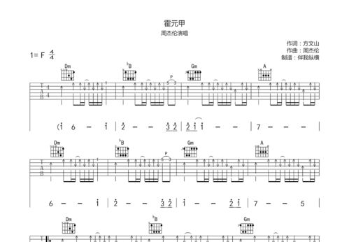 西关·廖伟力[吉他谱+鼓谱]