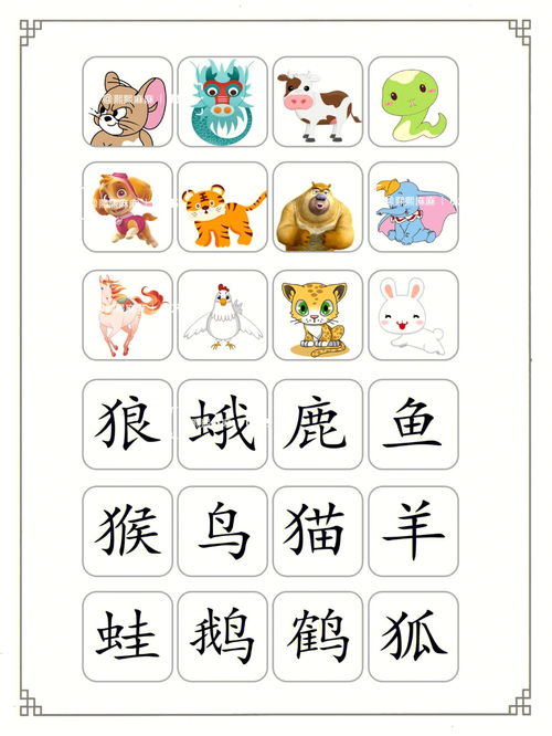 有关动物的四字成语英语，有关动物的四字成语及意思