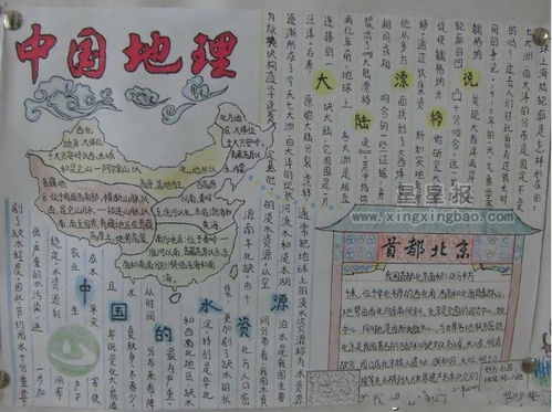 关于地理环保手抄报 地理手抄报
