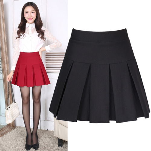 女士冬季短裙图片大全，冬季女式短裙