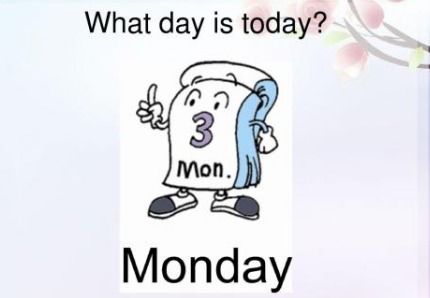 今天星期几用英语怎么说