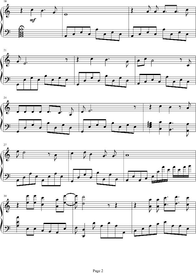 爱是你我简谱教唱，爱是你我简谱伴奏