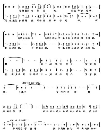 春天的芭蕾歌词含义，春天的芭蕾歌词的特点和含义