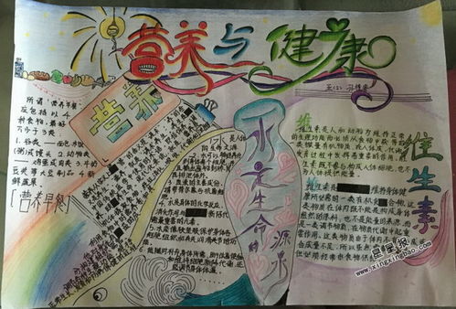 关于健康的手抄报内容，关于健康的手抄报英语
