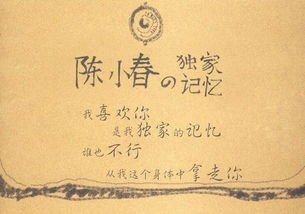 独家记忆歌词表达什么意思，独家记忆歌词含义