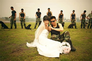 消防员婚纱照卡通图片，消防员婚纱照风格推荐