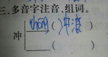 冲的读音和意思，泱的读音