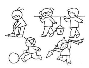 画人简笔画图片大全，画人简笔画怎么画