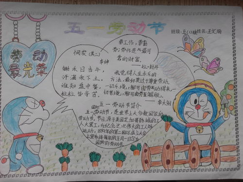 五一怎么画手抄报