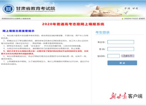 广东省填报高考志愿在哪个网站