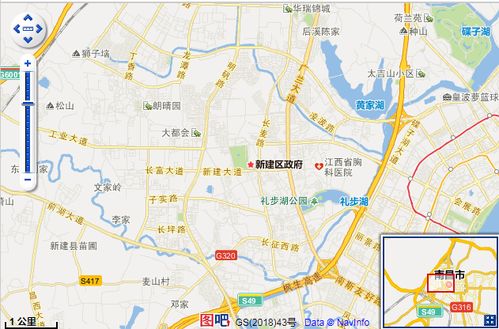 南昌县地铁3号线线路，江西省南昌县地图