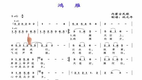 鸿雁歌曲表达什么意思，鸿雁歌曲背景