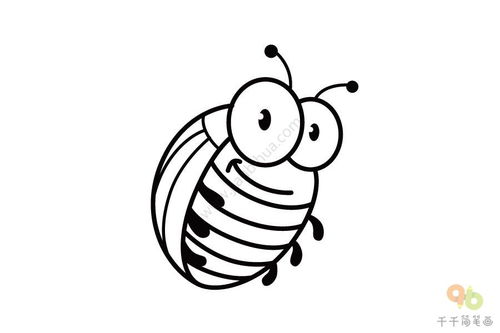 毛毛虫的简笔画怎么画?