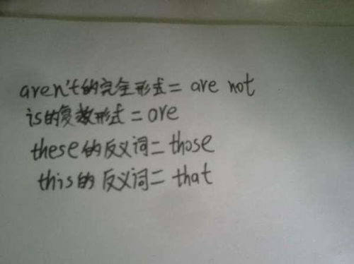 these反义词怎么写，英语these反义词