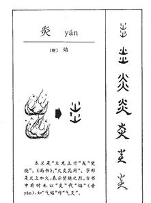 炎的拼音怎么读音写，炎黄的拼音