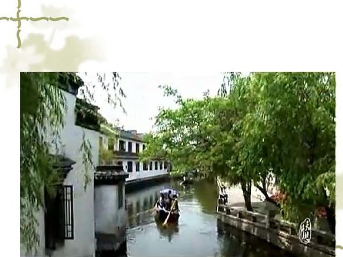 赵丽宏《周庄水韵》如何理解"这样的景象大概只有在威尼斯才能见到"这