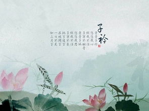 子衿原文拼音朗读，子衿原文带拼音