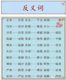 有的反义词是什么义词