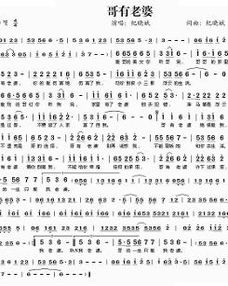 哥有老婆歌词 纪晓斌，哥有老婆歌词:突然有一天你跑来问我是否愿意来爱我