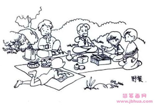 西游记场景简笔画，过年场景简笔画