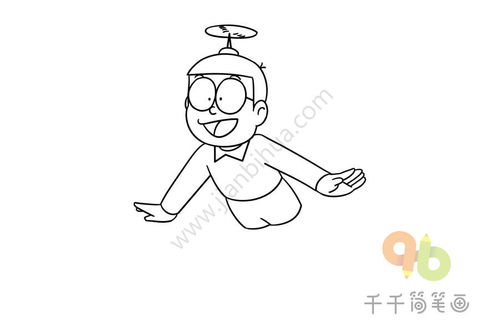 哆啦a梦最简单的简笔画怎么画