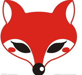 狐狸头简笔画，狐狸头像图片