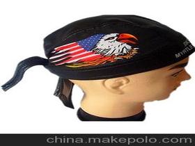 海盗帽头巾戴法图解，海盗帽子手工制作方法