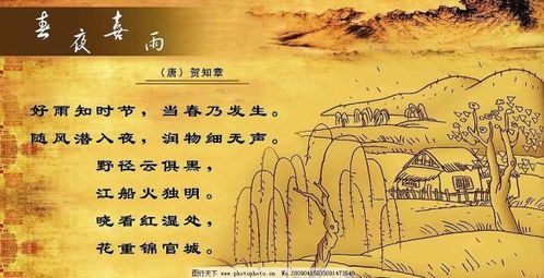 春夜古诗唐白居易，村夜古诗拼音版