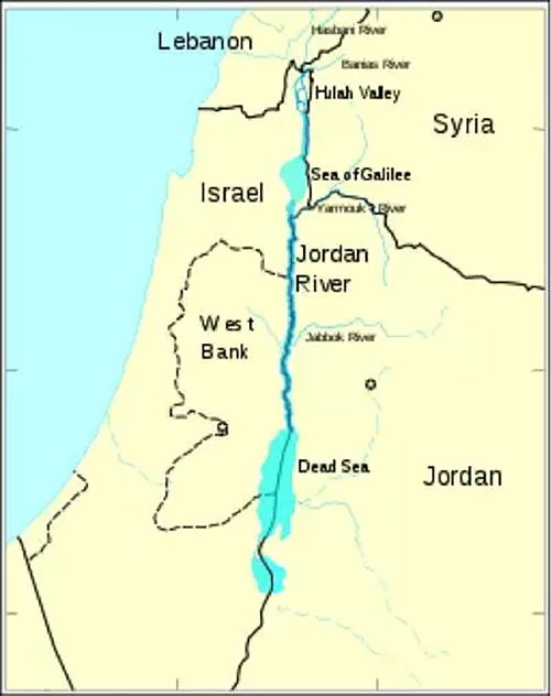约旦河属于哪个国家，约旦河预表什么属灵意义