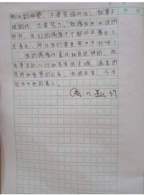 王俊凯写的作文是什么，王俊凯适合写在作文里的句子