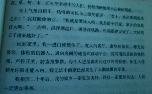 二十年后回故乡400字的优秀作文，二十年后回故乡200字作文