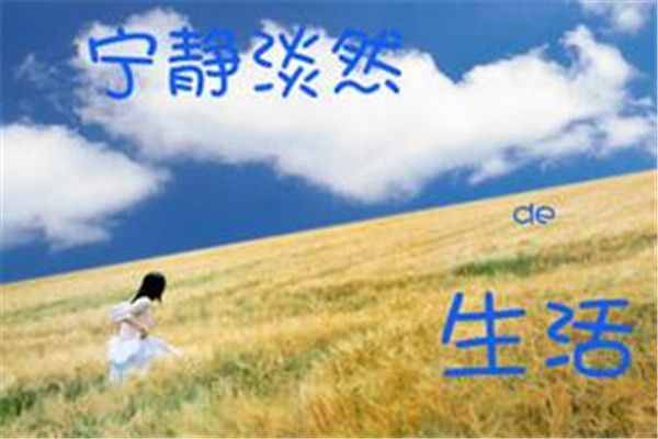 淡然处之,安之若素是什么意思，释然是什么意思