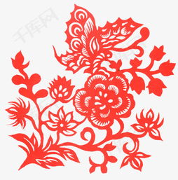 镂空蝴蝶剪纸图案画法，蝴蝶剪纸图案画法半边对称图形