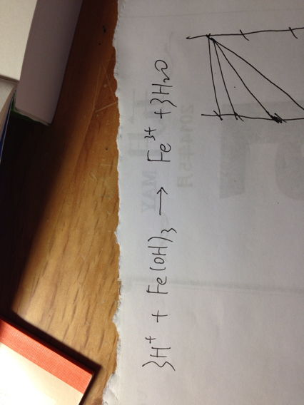 氢氧化铁和硫酸的反应的化学方程式。